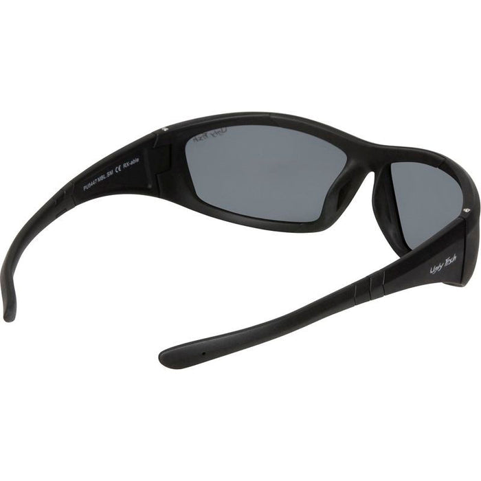 PU5447, Matte Black/Smoke Polarised Lenses