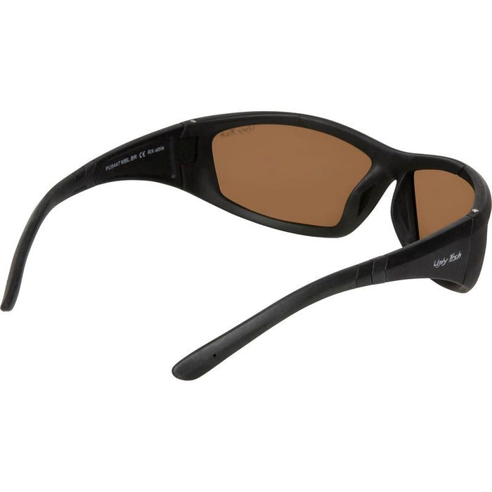 PU5447, Matte Black/Brown Polarised Lenses