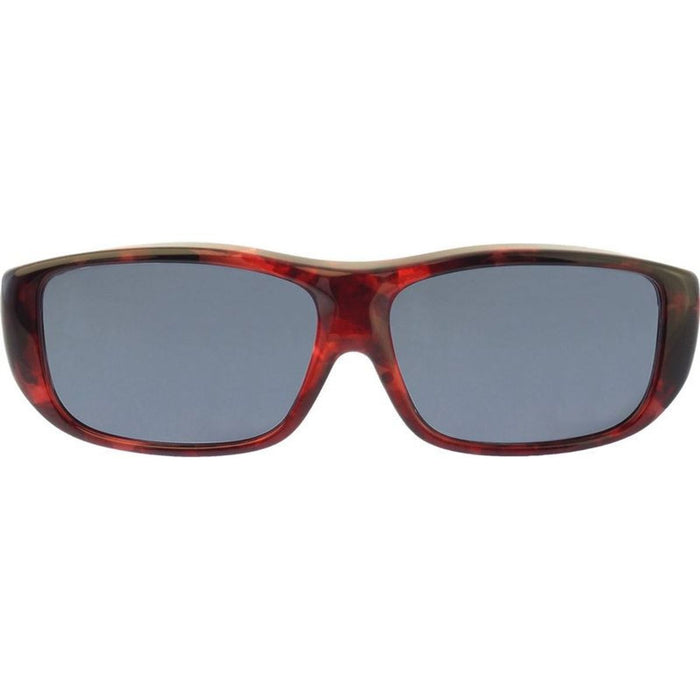 Quamby, Claret Tortoise/Grey Polarised Lenses