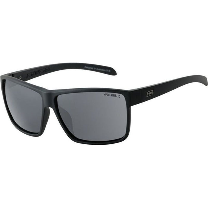 Rackateer, Satin Black/Grey Polarised Lenses