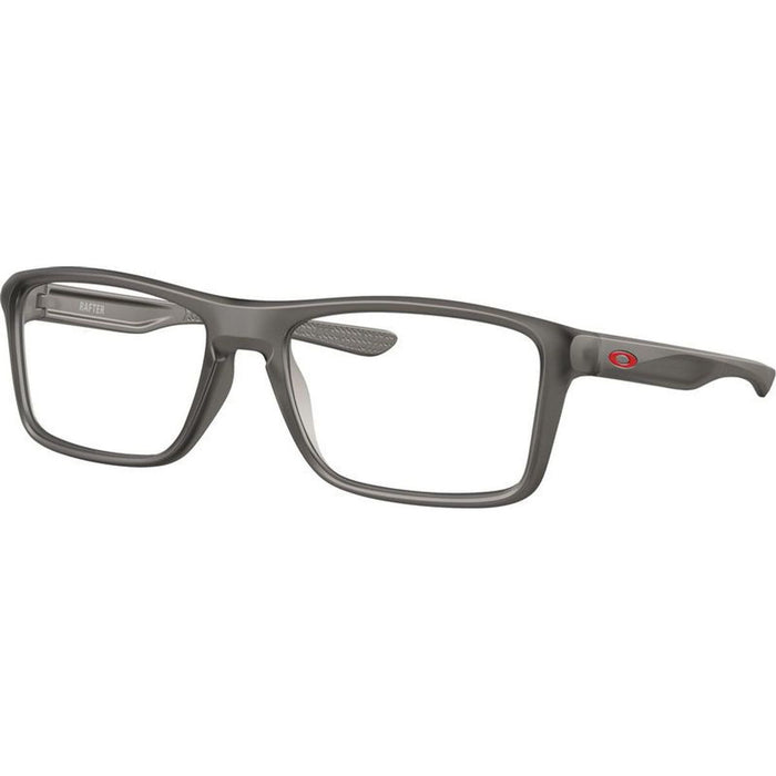 Rafter OX8178, Satin Grey Smoke/Clear Lenses 55 Eye Size