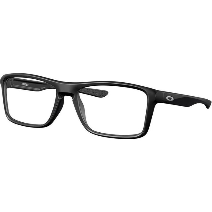 Rafter OX8178, Satin Black/Clear Lenses 55 Eye Size