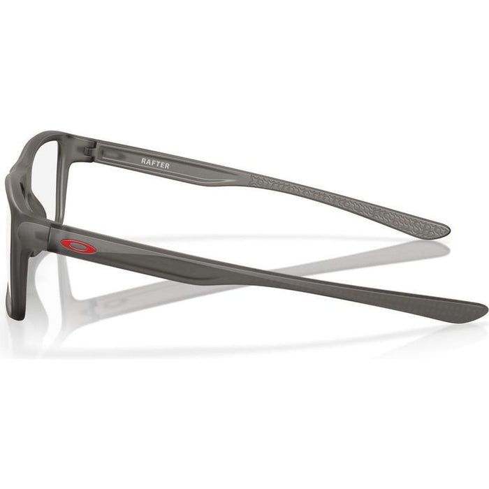 Rafter OX8178, Satin Grey Smoke/Clear Lenses 55 Eye Size