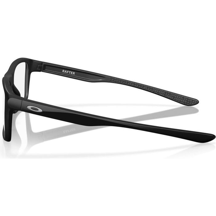 Rafter OX8178, Satin Black/Clear Lenses 55 Eye Size
