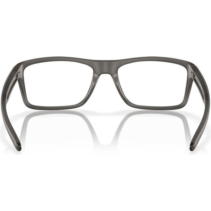 Rafter OX8178, Satin Grey Smoke/Clear Lenses 55 Eye Size