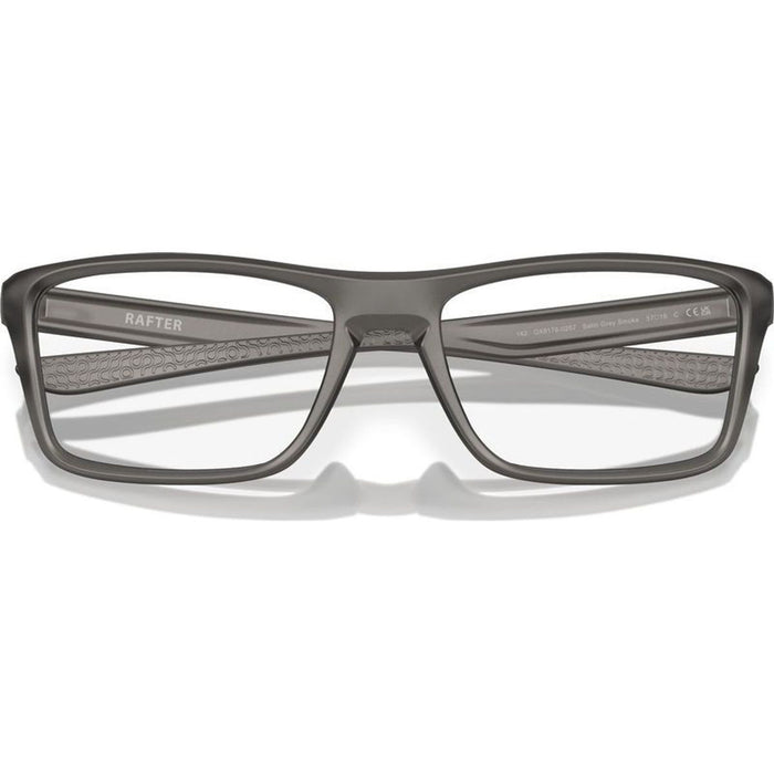 Rafter OX8178, Satin Grey Smoke/Clear Lenses 55 Eye Size