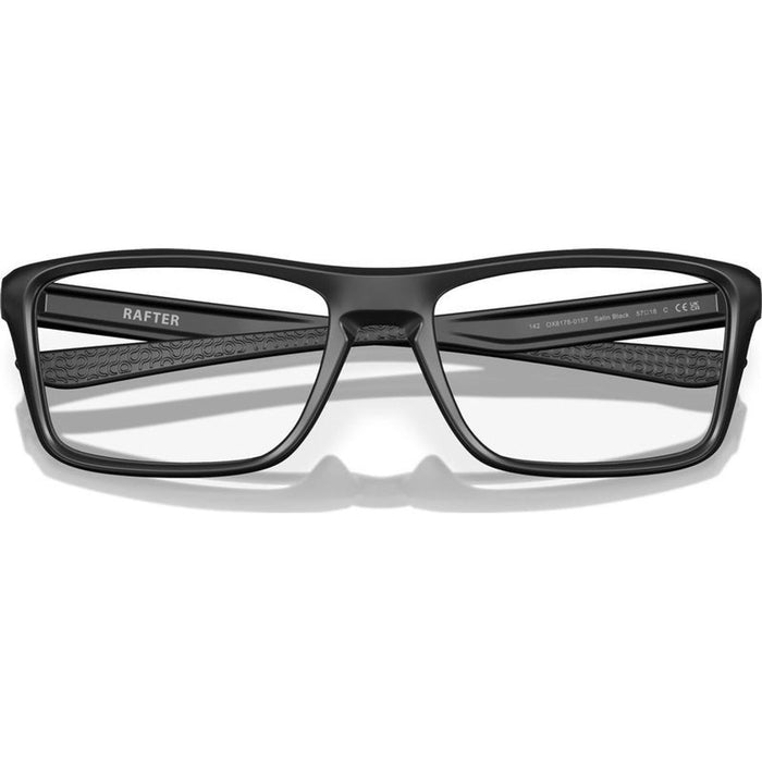 Rafter OX8178, Satin Black/Clear Lenses 55 Eye Size