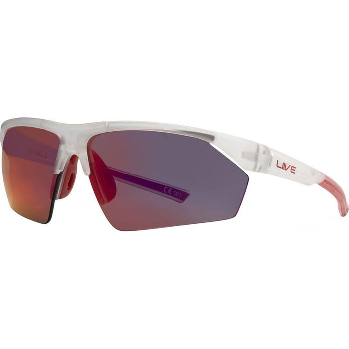 React X, Matte Xtal/Red Mirror Lenses