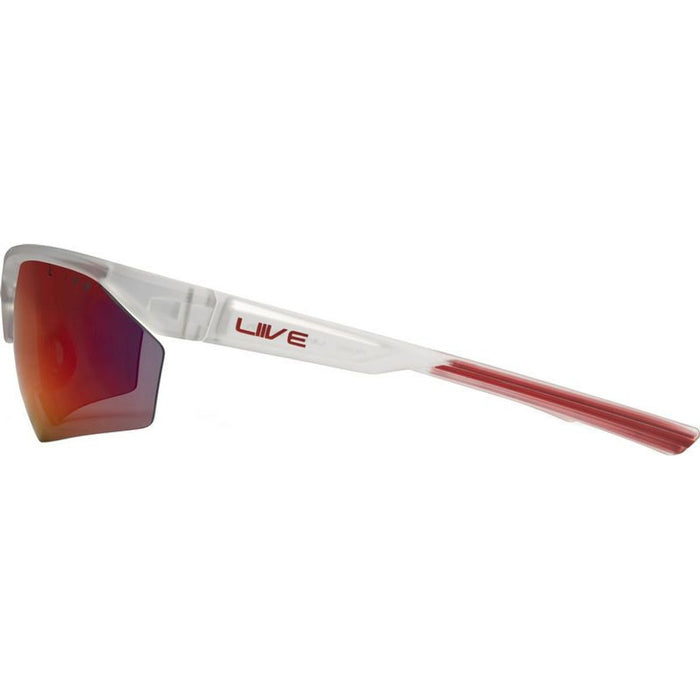 React X, Matte Xtal/Red Mirror Lenses
