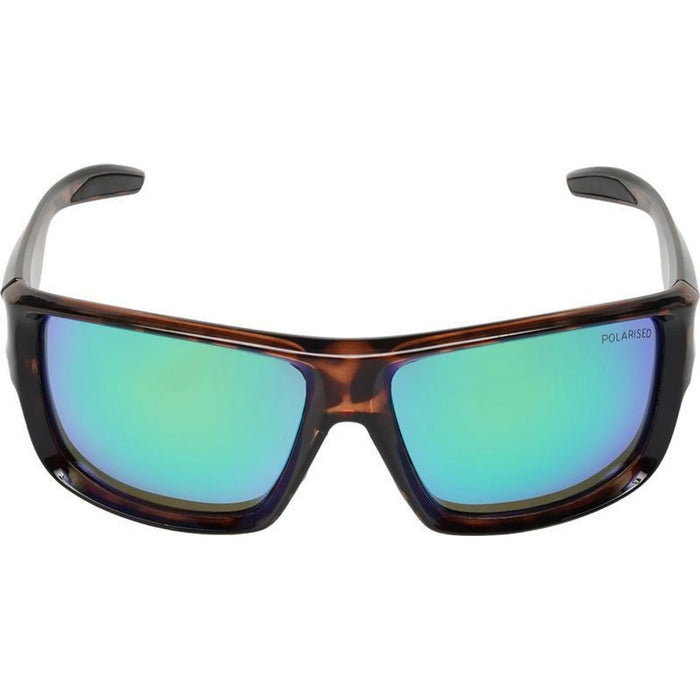 Realm, Tortoiseshell/Green Mirror Polarised Lenses