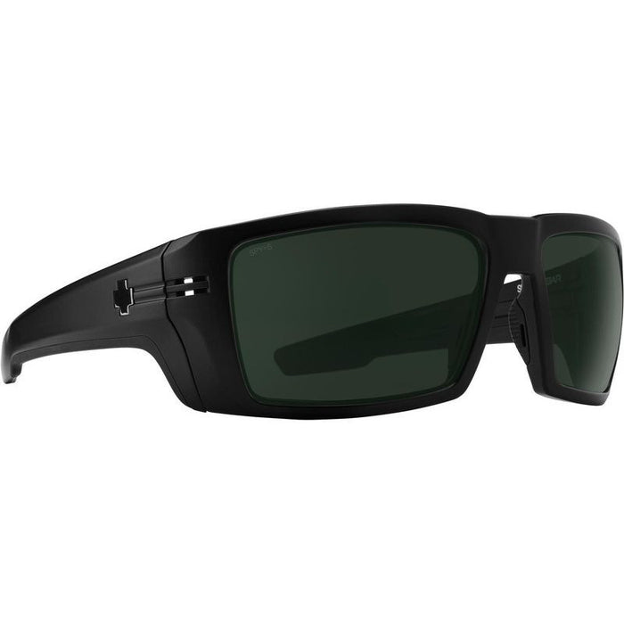 Rebar, Matte Black/Happy Grey Green Polarised Lenses