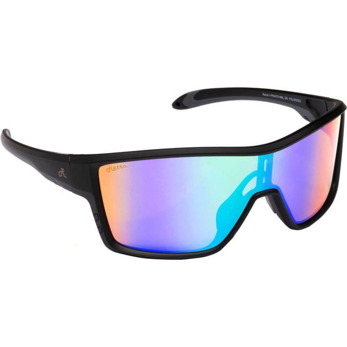 Rebel PR4078, Matte Black/Green Mirror Polarised Lenses