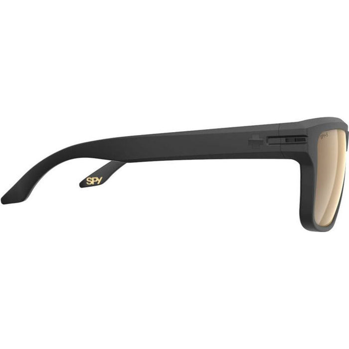 Region, Matte Black/Happy Bronze with Gold Mirror Lenses