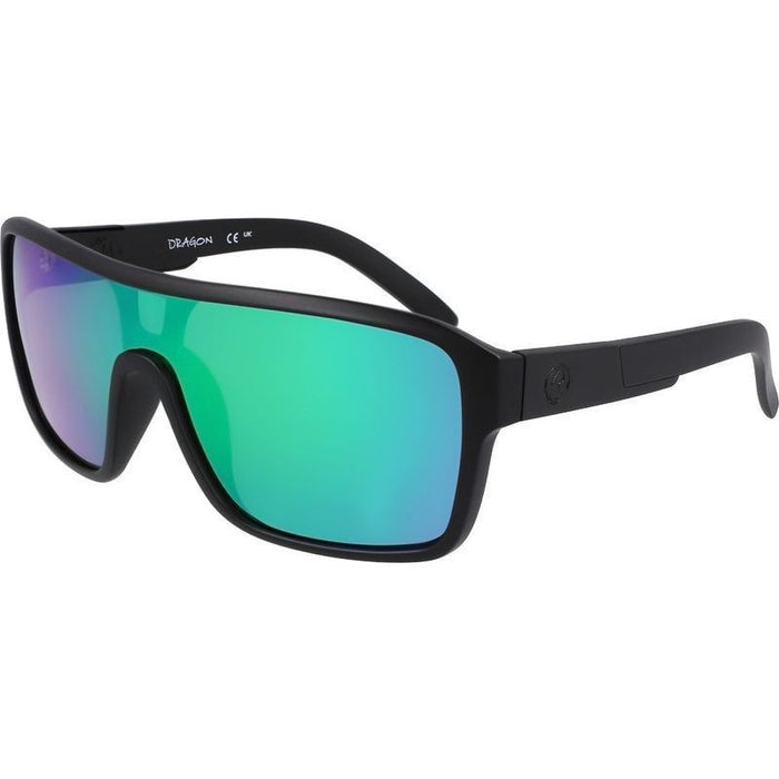 Remix, Matte Black/Green Ionised LL Polarised Lenses
