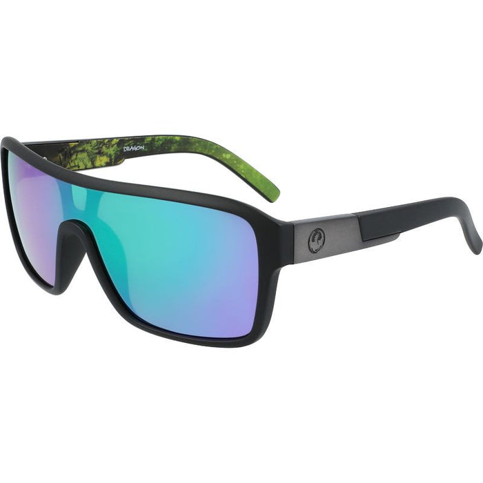 Remix, Matte Black/Terrafirma Green Ionised Lenses