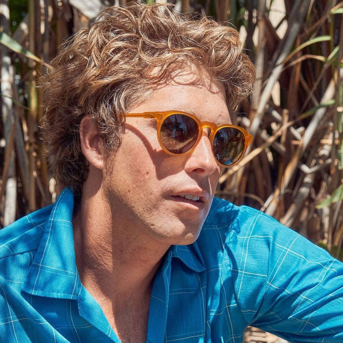 Remmy 49 Small, Honey/Green Polarised Lenses