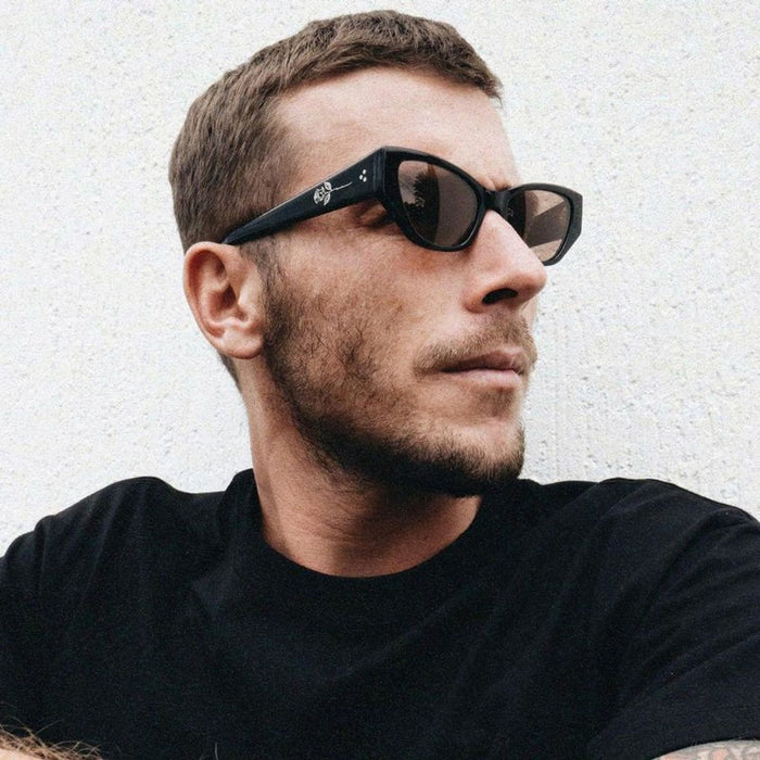 Reprise, Polished Black/Bronze Amber Polarised Lenses