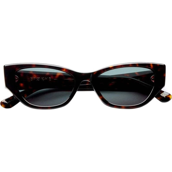 Reprise, Polished Dark Tortoise/Green Lenses