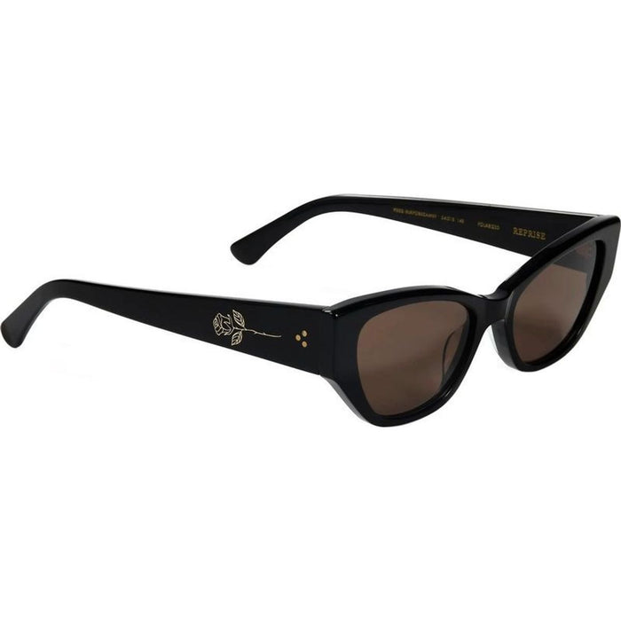 Reprise, Polished Black/Bronze Amber Polarised Lenses
