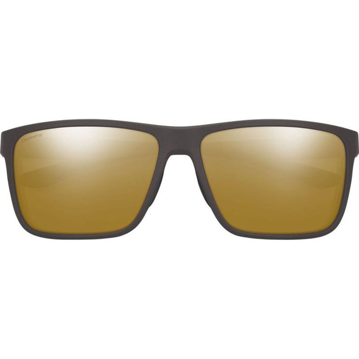 Riptide, Matte Gravy/Chromapop Bronze Mirror Polarised Glass Lenses
