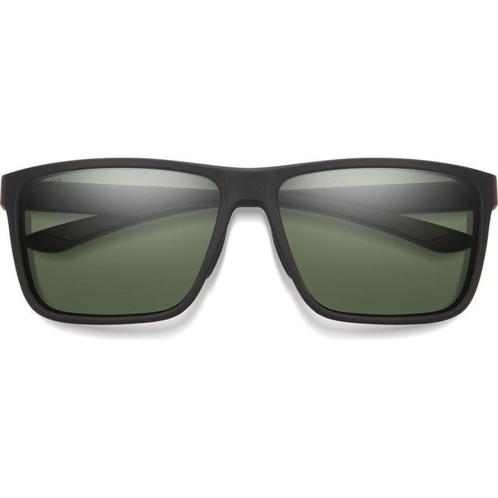 Riptide, Matte Black/Chromapop Grey Green Polarised Lenses