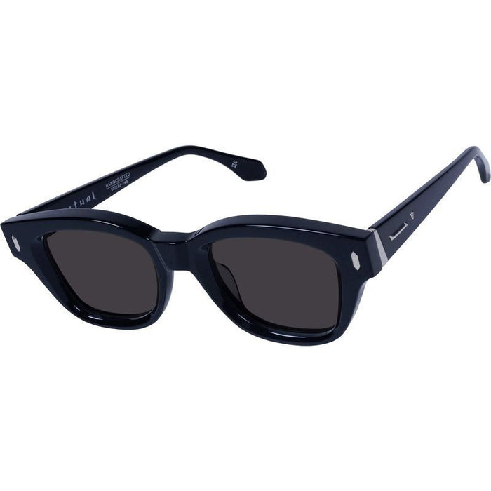 Ritual, Gloss Black with Silver Metal/Black Lenses