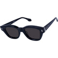 Ritual, Gloss Black with Silver Metal/Black Lenses