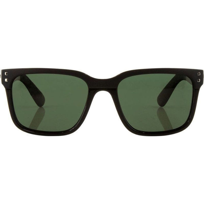 Rivals, Matte and Gloss Black/Green Polarised Lenses