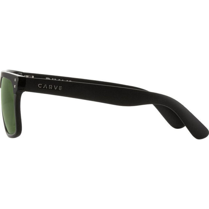 Rivals, Matte and Gloss Black/Green Polarised Lenses