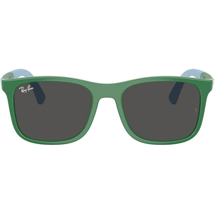 RJ9084S, Green on Rubber Light Blue/Dark Grey Lenses