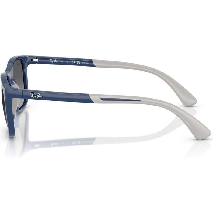 RJ9084S, Blue on Rubber Grey/Light Grey Gradient Polarised Lenses