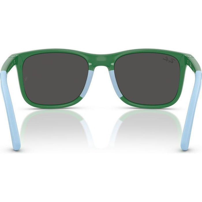 RJ9084S, Green on Rubber Light Blue/Dark Grey Lenses