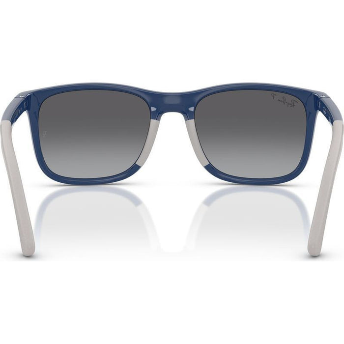 RJ9084S, Blue on Rubber Grey/Light Grey Gradient Polarised Lenses
