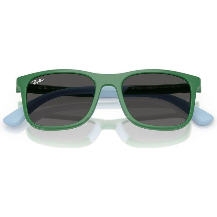 RJ9084S, Green on Rubber Light Blue/Dark Grey Lenses