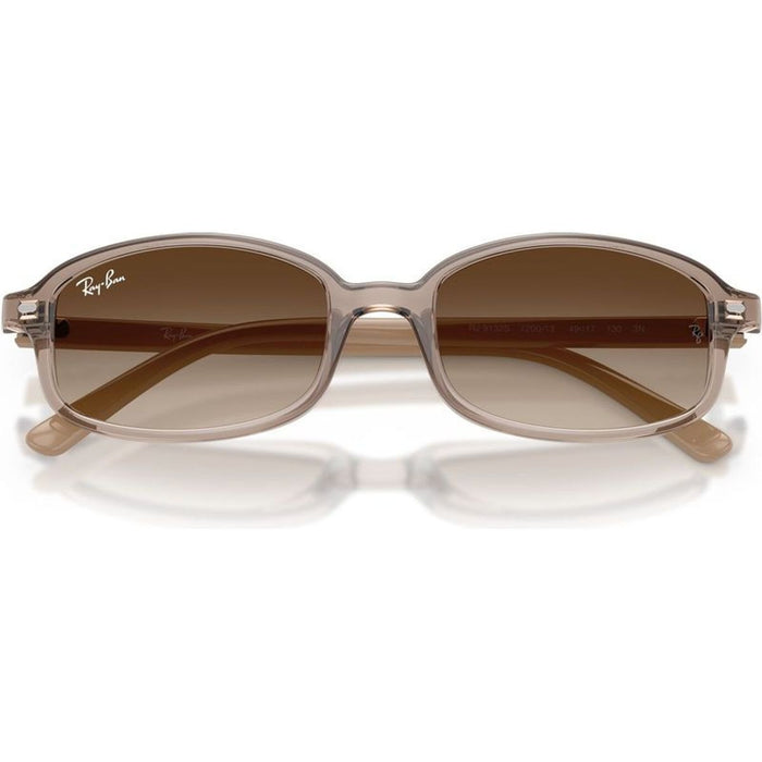 RJ9132S, Transparent Beige/Brown Gradient Lenses