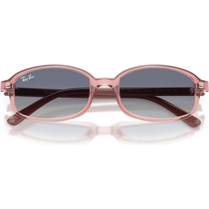 RJ9132S, Transparent Pink/Blue Grey Gradient Lenses
