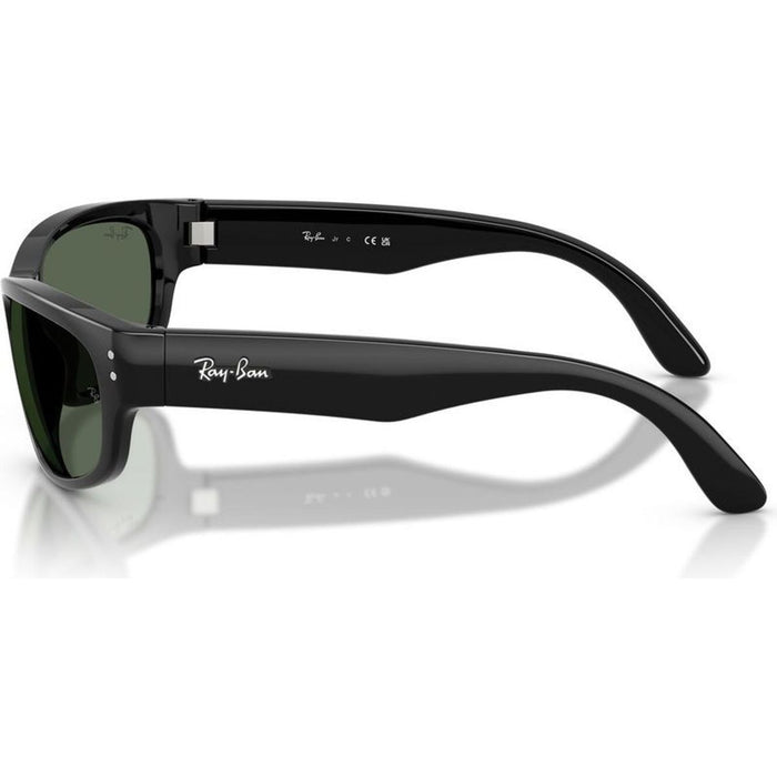 RJ9189S, Black/Dark Green Lenses