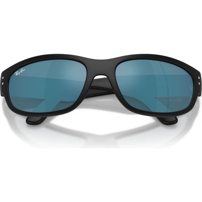 RJ9189S, Matte Black/Dark Blue Mirror Lenses