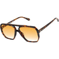 Rodeo, Dark Tortoise with Gold Metal/Orange Gradient Lenses