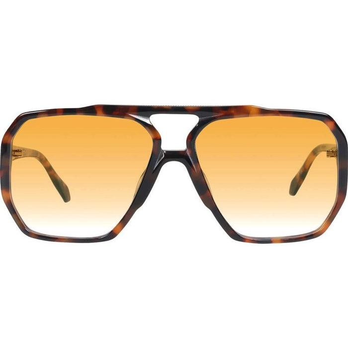 Rodeo, Dark Tortoise with Gold Metal/Orange Gradient Lenses