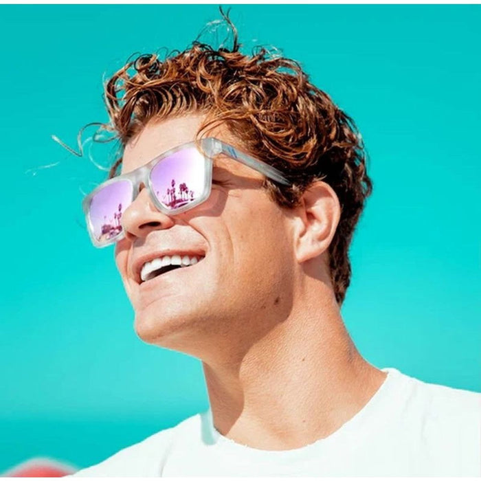 Romeo, Pretty Gangsta Pink Havana/Pink Mirror Polarised Lenses