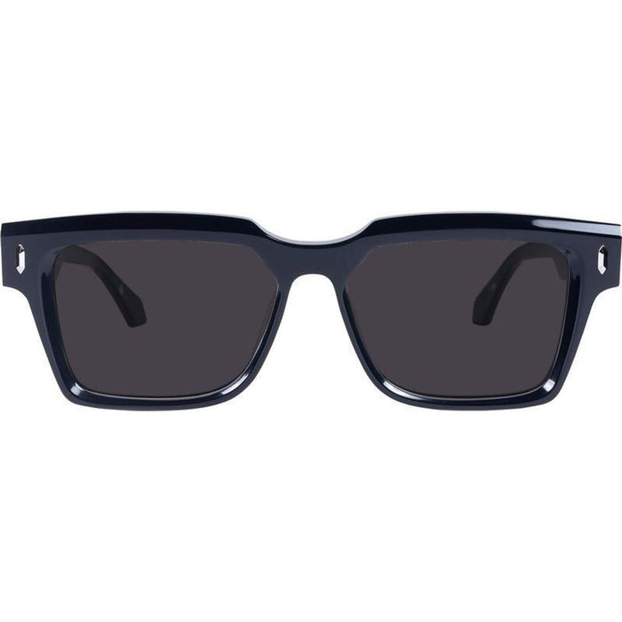 Roosevelt, Gloss Black with Silver Metal/Black Polarised Lenses