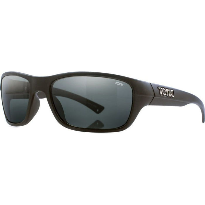 Rush, Matte Black/Grey Photochromic Polarised Glass Lenses