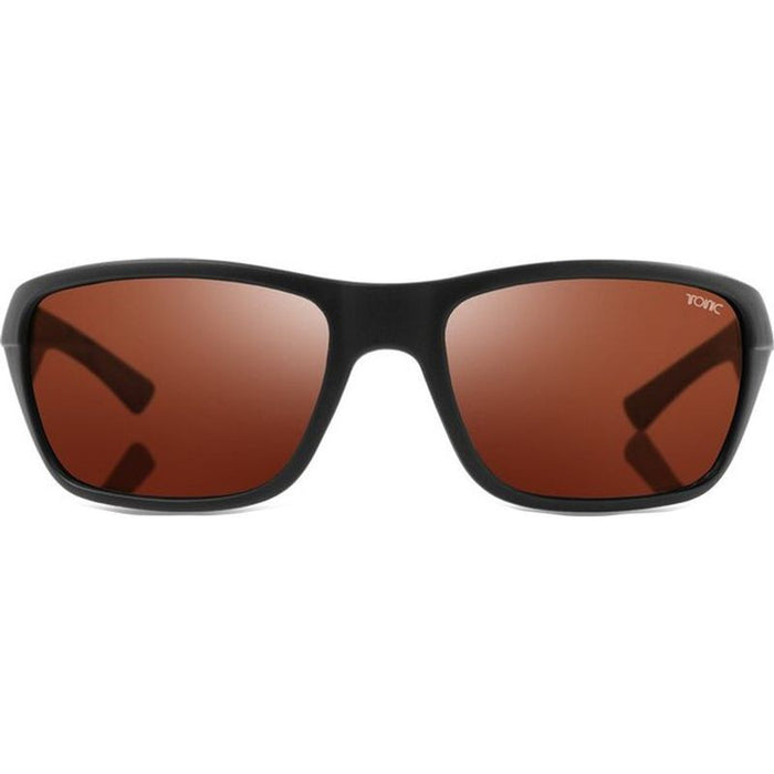 Rush, Matte Black/Copper Photochromic Polarised Glass Lenses