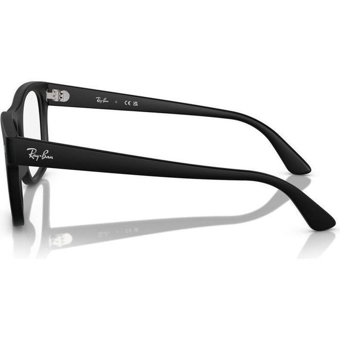 RX7228, Matte Black/Clear Lenses 53 Eye Size