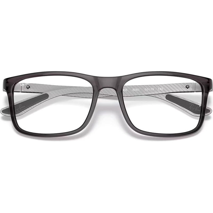 RX8908, Transparent Grey/Clear Lenses 55 Eye Size