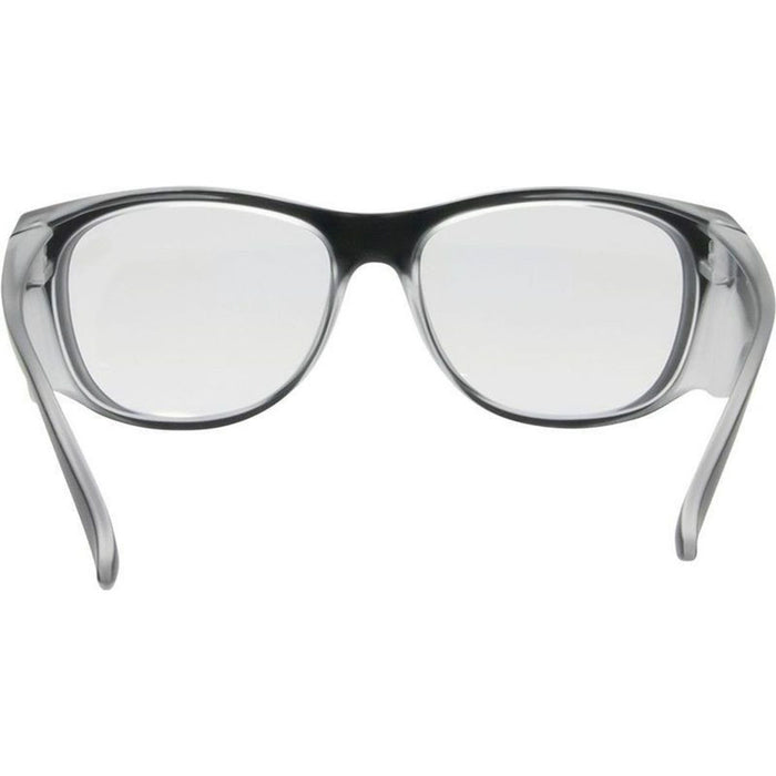 Safe & Sound Safety, Matte Black/Clear Lenses