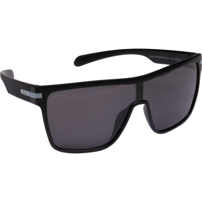 Sage, Matte Black/Smoke Polarised Lenses