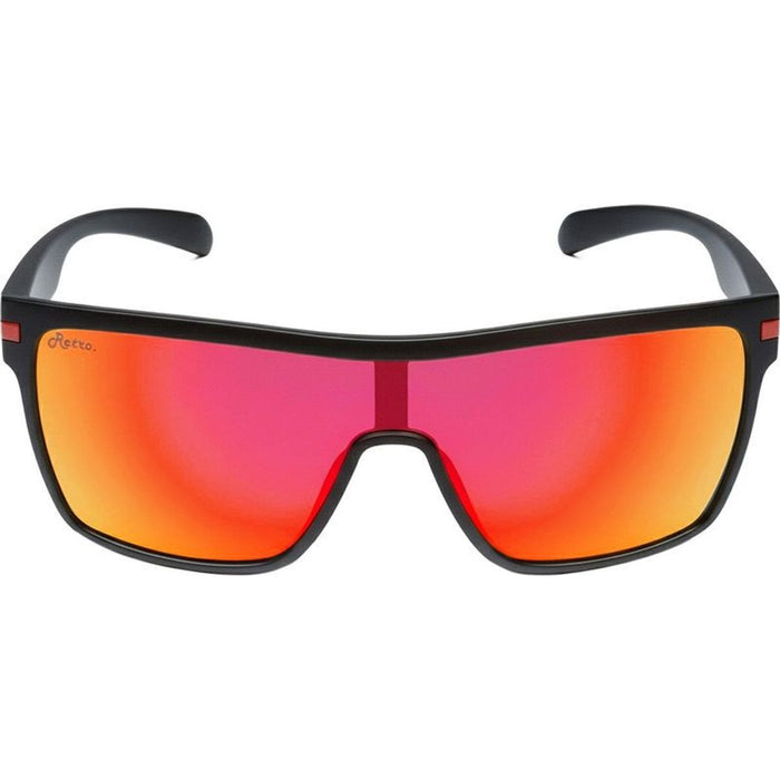 Sage, Matte Black/Red Mirror Polarised Lenses