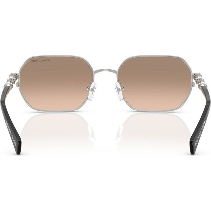Saint Martin MK1165, Shiny Silver/Khaki Silver Mirror Gradient Lenses